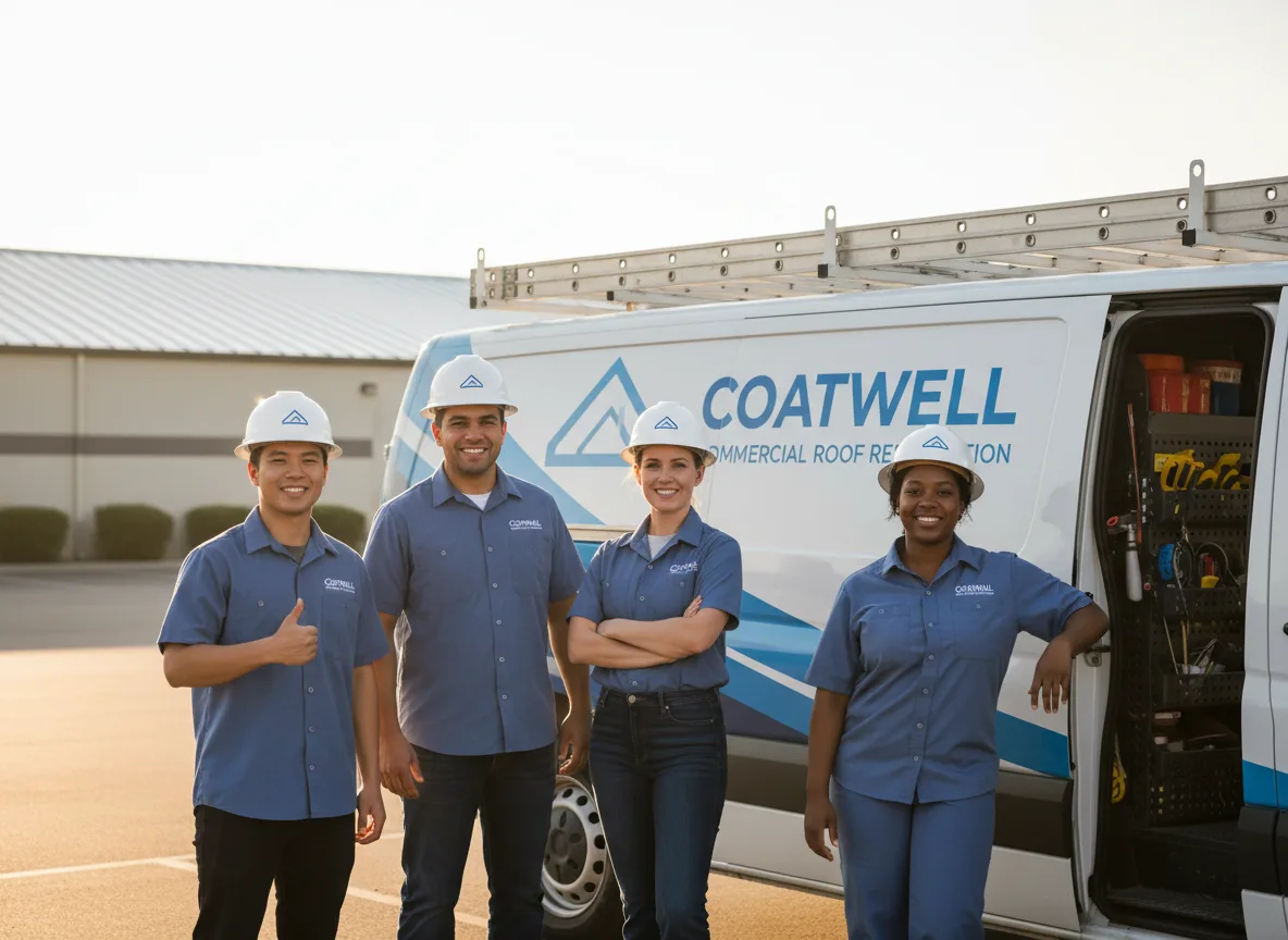 Commercial roof coating company in Owensville, IN